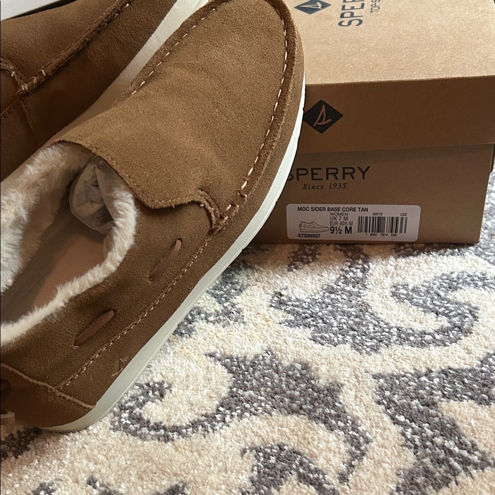 Sperry women’s Brown Slip-On Loafers
